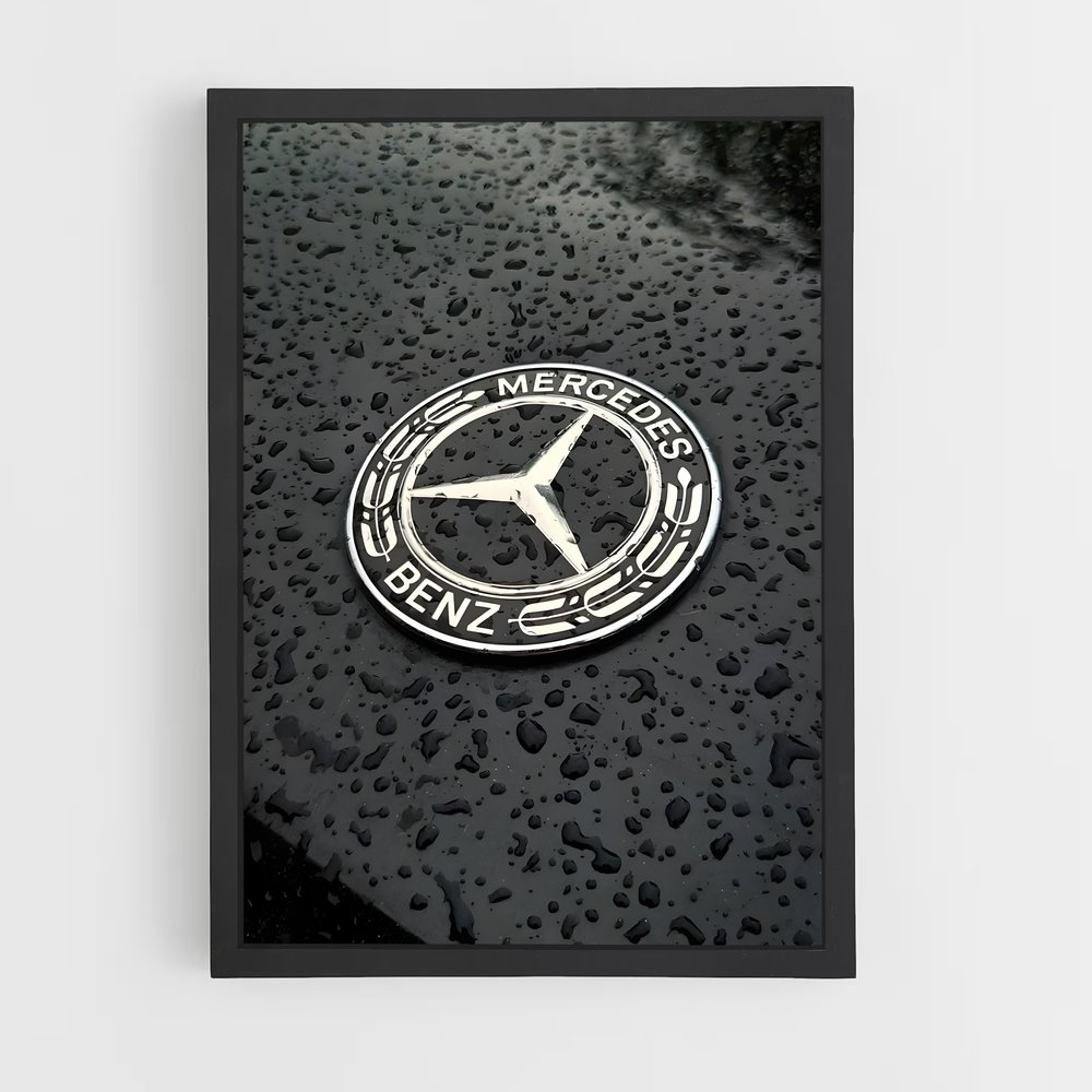 Poster Vitesse Divine – affiche Mercedes (vue 2)